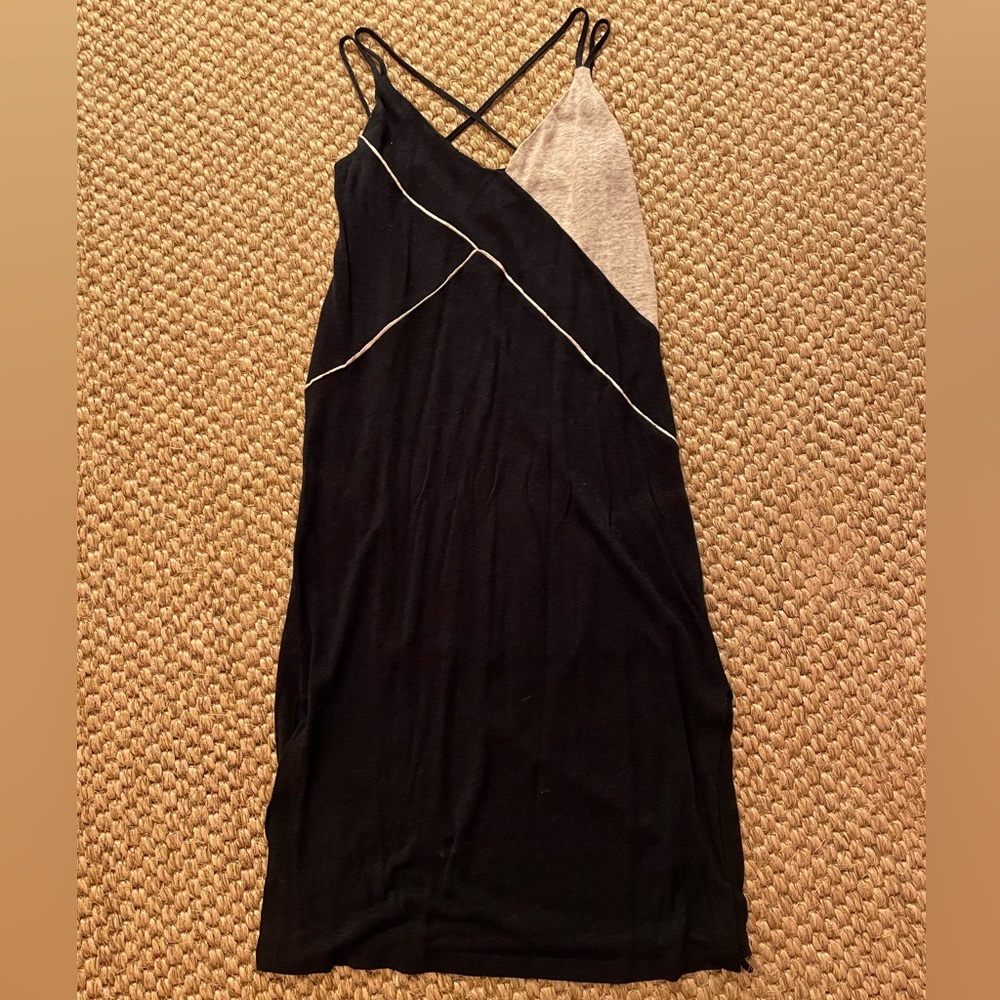 Splendid midi knit dress with straps. Size XS. Fits like size small